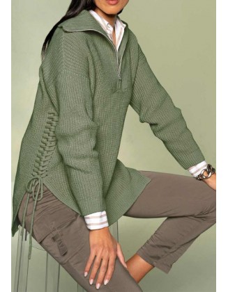 Žalias vilnonis megztinis...