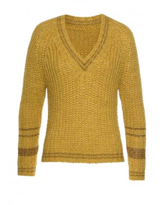 Geltonas megztinis su vilna