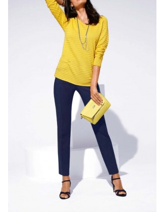 Ryškiai geltonas megztinis "Sunny"