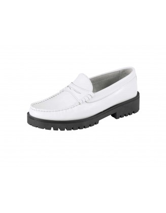 Balti odiniai batai "Slipper"