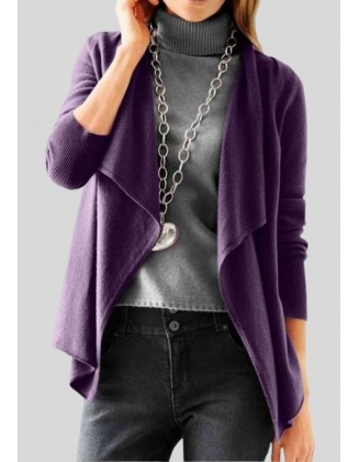 Violetinis kašmyro megztinis