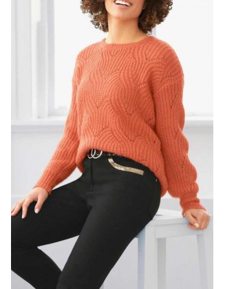 Jaukus oranžinis megztinis...