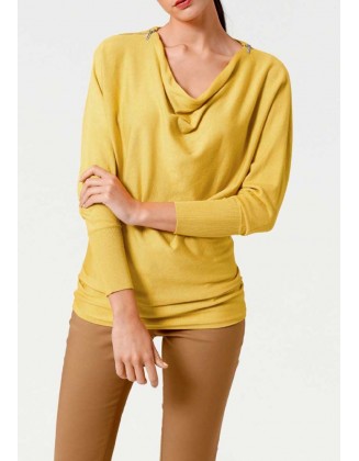 Geltonas megztinis "Gella"